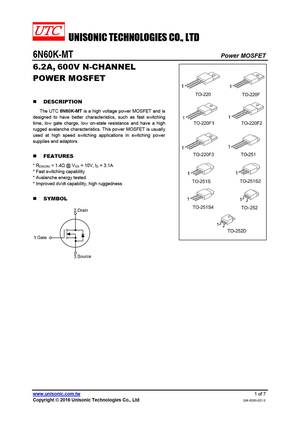 6N60KG-TM3-T