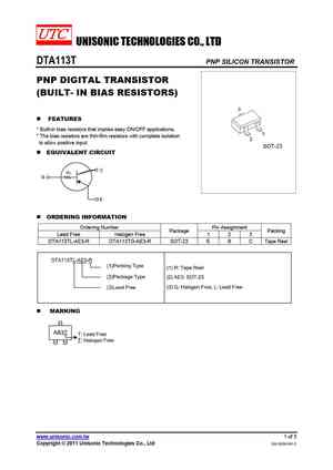 DTA113T
