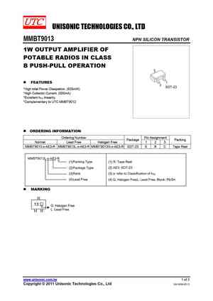 MMBT9013LT1
