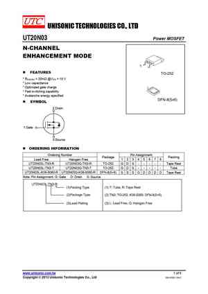 UT20N03G-K08-5060-R
