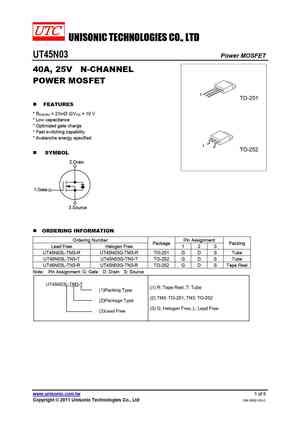 UT45N03
