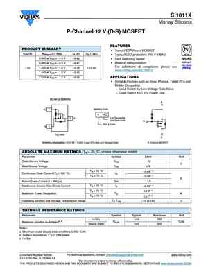 SI1011X
