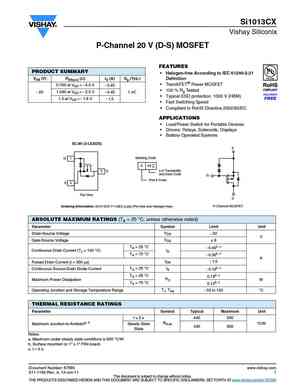 SI1011X
