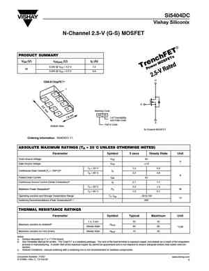 SI5406CDC
