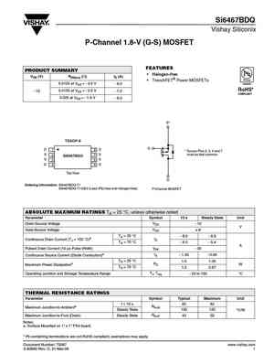 SI6467BDQ