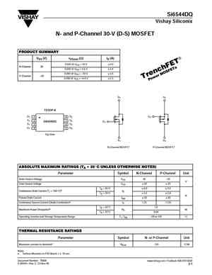 SI6544BDQ
