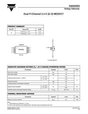 SI6943BDQ
