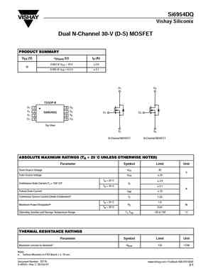 SI6954ADQ
