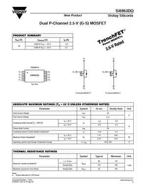 SI6963BDQ
