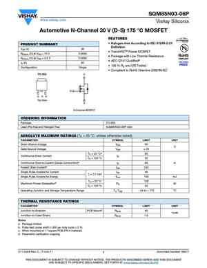 SQM85N03-06P