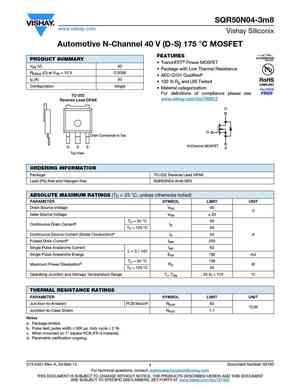 SQR50N06-07L
