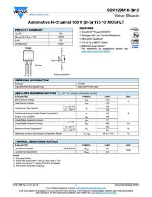 SQV120N10-3M8
