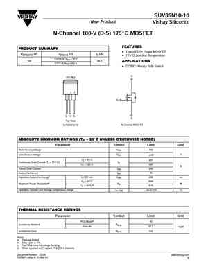 SUV85N10-10
