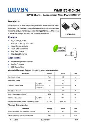 WMB175N10HG4
