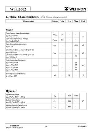WTL2602

