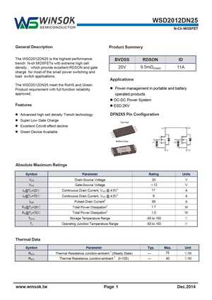 WSD2012DN25
