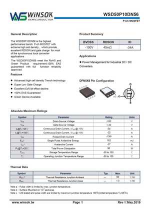 WSD50P10DN56
