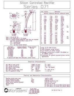 07105GOA
 datasheet