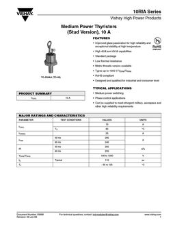 10RIA100
 datasheet