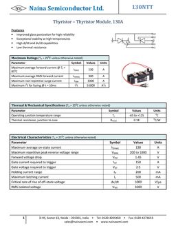 130NTT-100
 datasheet