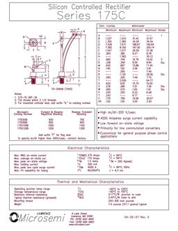 175C120B
 datasheet