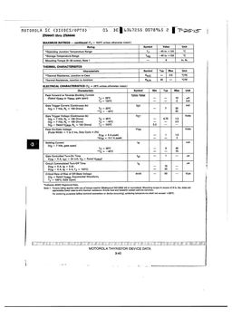 2N4441
 datasheet #2