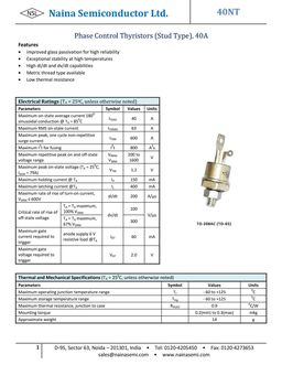 40NT-100
 datasheet