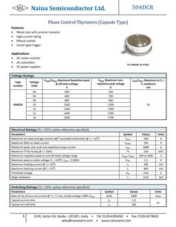 504DCR-04
 datasheet