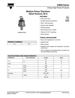 50RIA100
 datasheet