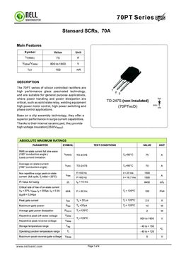 70PT16D
 datasheet