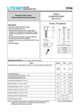 97A8
 datasheet