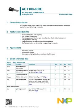 ACT108-600E
 datasheet