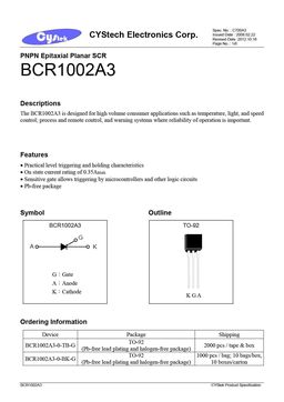 BCR1002A3
 datasheet