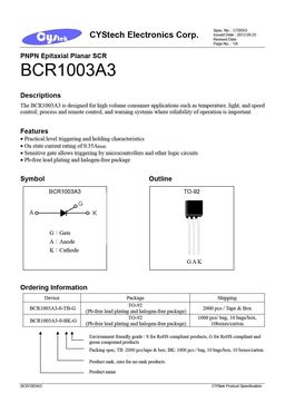 BCR1003A3
 datasheet