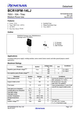 BCR10FM-14LJ
 datasheet