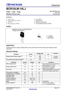 BCR10LM-14LJ
 datasheet