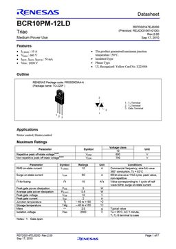 BCR10PM-12LD
 datasheet