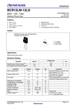 BCR12LM-12LD
 datasheet