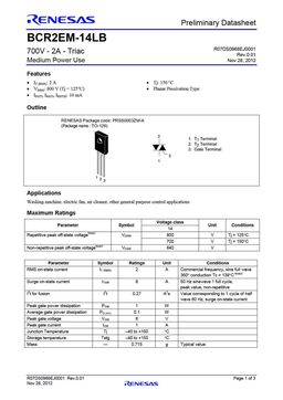 BCR2EM-14LB
 datasheet