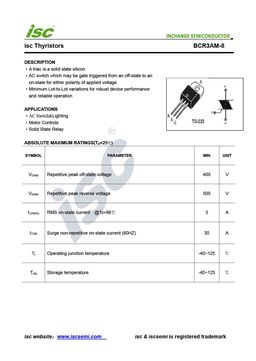 BCR3AM-8
 datasheet