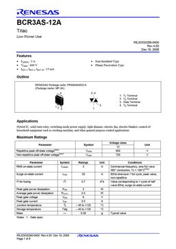 BCR3AS-12A
 datasheet