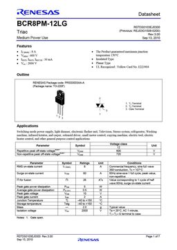 BCR8PM-12LG
 datasheet