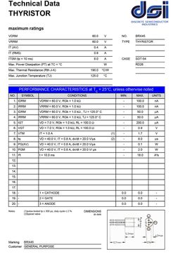 BRX45
 datasheet