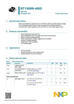 BT1308W-400D
 datasheet