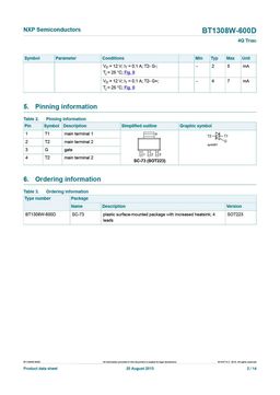 BT1308W-600D
 datasheet #2