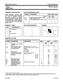 BT131-500
 datasheet