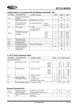 BT131-800EG
 datasheet #2