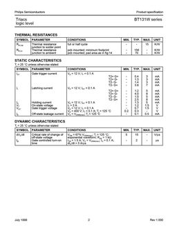 BT131W-500
 datasheet #2