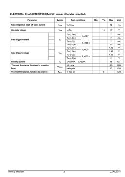 BT134-600
 datasheet #2