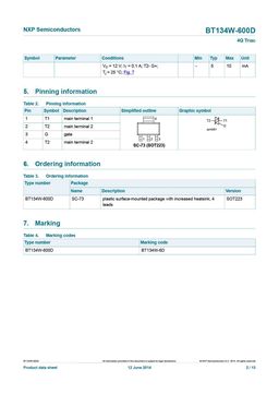 BT134W-600D
 datasheet #2